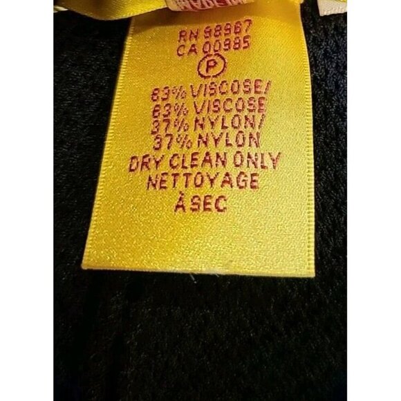 CATHERINE MALANDRINO Dress Black Sleeveless Plunge With Cutouts DiNoir $425 NWT - Picture 12 of 16